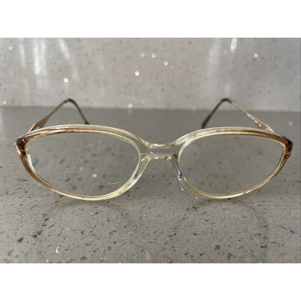 LUXOTTICA Italy LU 4269 A173 53-17-130 Brown Full Rim Eyeglasses Frames ONLY